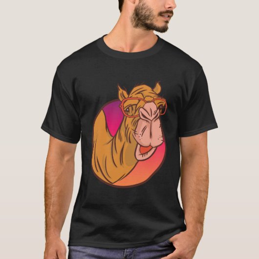 Camel Close-up T-shirt (Voorkant)