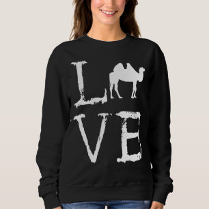 Camel Creepy Love Camel Arabian Desert Animal Wor Trui