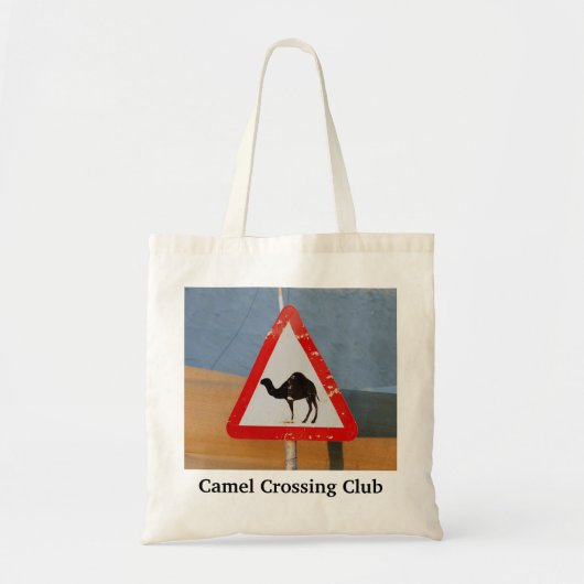 Camel Crossing Club Tote Bag (Voorkant)