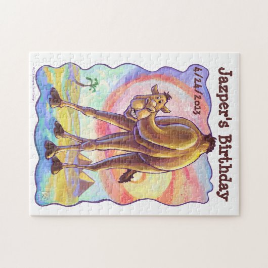 Camel Custom Party-activiteit Legpuzzel (Horizontaal)