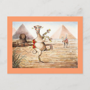 Camel Dance Postcard Briefkaart