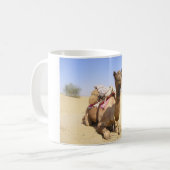 Camel Desert Middle East Peace Love Natuur Destiny Koffiemok (Voorkant links)