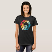 Camel Dromedary Animal Wildlife  Retro T-shirt (Voorkant volledig)