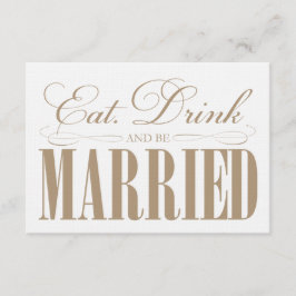 Camel Eat, Drink & getrouwd | Behuizing Informatiekaartje