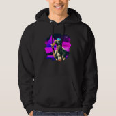 Camel Eating Pizza  Camel Cool Pizza Hoodie (Voorkant)