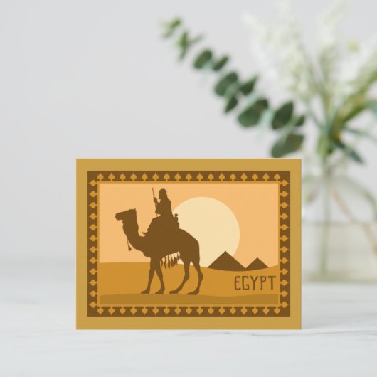 Camel Egypt Briefkaart (Staand voorkant)