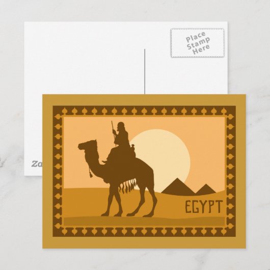Camel Egypt Briefkaart (Voorkant / Achterkant)