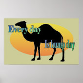 Camel - Elke dag is Hump Dag Poster (Voorkant)