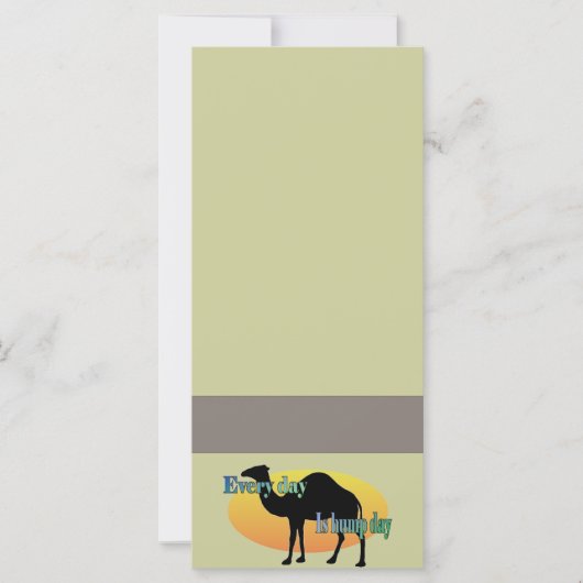 Camel - Elke dag is Hump Day! (Voorkant)