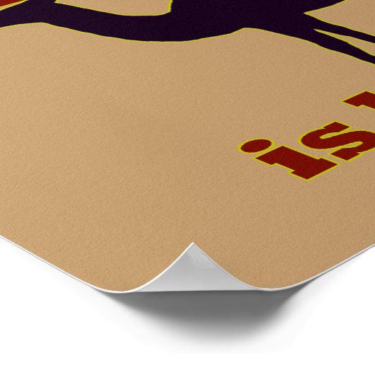 Camel "Elke dag is Hump Day" Poster (Hoek)