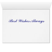 Camel gedicht groetenkaart. (Binnen Horizontaal (Onder))