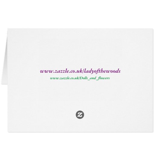 Camel gedicht groetings kaart. (Achterkant Horizontaal)