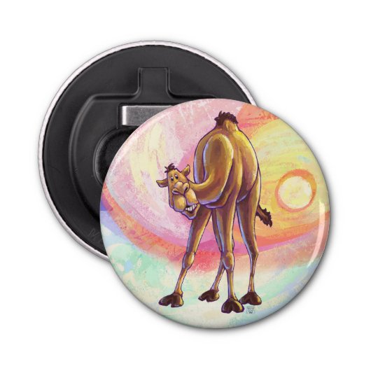 Camel Gifts & Accessoires Button Flesopener (Voorkant)