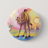 Camel Gifts & Accessoires Ronde Button 5,7 Cm (Voorkant)