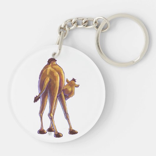 Camel Gifts & Accessoires Sleutelhanger (Achterkant)