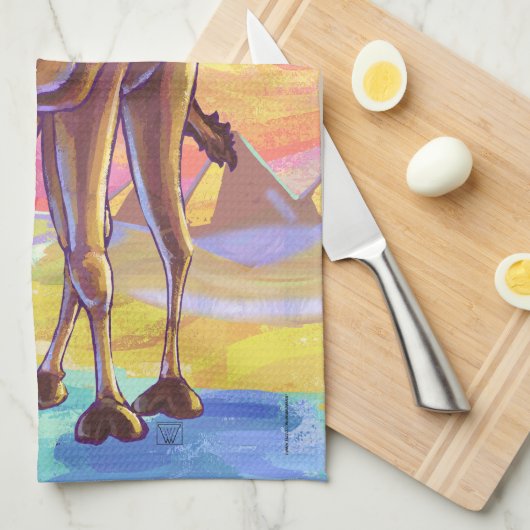 Camel Gifts & Accessoires Theedoek (Quarter Fold)