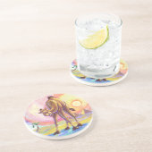 Camel Gifts & Accessoires Zandsteen Onderzetter (Zijkant)