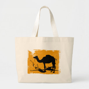 Camel Grote Tote Bag