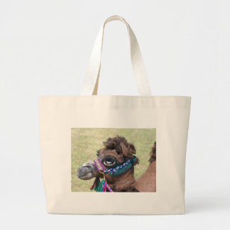Camel Grote Tote Bag