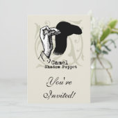 Camel Hand Puppet Shadow Games  Kaart (Staand voorkant)