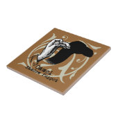 Camel Hand Puppet Shadow Games  Tegeltje (Zijkant)