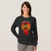 Camel Hump Day Camel Sunset Camel T-shirt (Voorkant volledig)