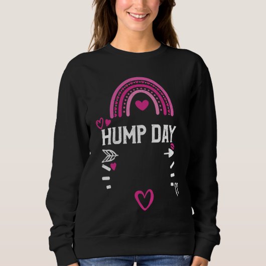 Camel Hump Day Valentine's Day Sayings Trui (Voorkant)
