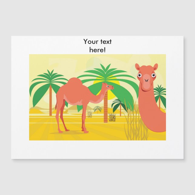 Camel illustratie (Voorkant)