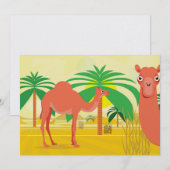 Camel illustratie kaart (Voorkant / Achterkant)