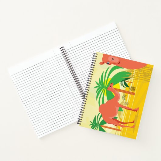 Camel illustratie notitieboek (Binnen)