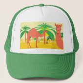 Camel illustratie trucker pet (Voorkant)