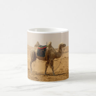 Camel in de woestijn koffiemok