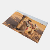 Camel in de woestijn van Oman Deurmat (Schuin)