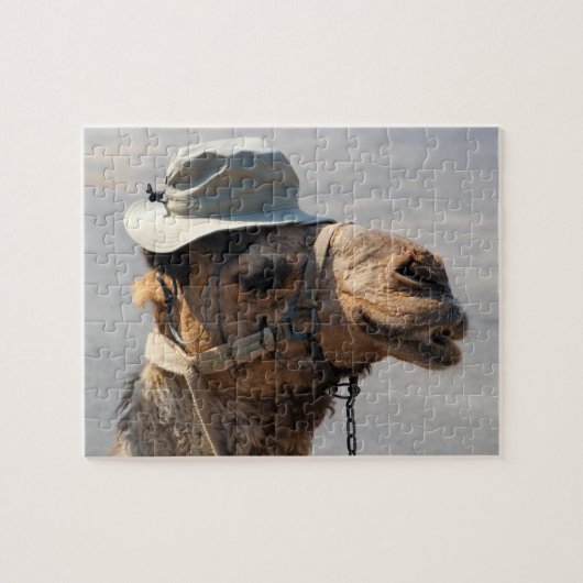 Camel in een Pet! Legpuzzel (Horizontaal)