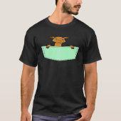 Camel in een zakkameel Gif T-shirt (Voorkant)