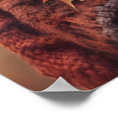 Camel in Fall Clothes Art Print, Cozy Autumn Poster (Hoek)