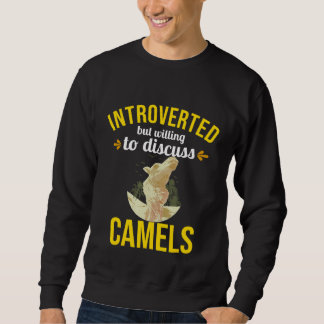 Camel Introverted maar bereid om te bespreken Trui