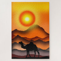 Camel Jigsaw Puzzel