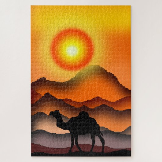 Camel Jigsaw Puzzel (Verticaal)
