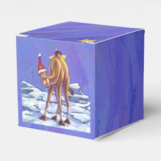 Camel Kerstmis Bedankdoosjes (Voorkant Zijde)