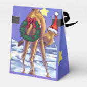 Camel Kerstmis Bedankdoosjes (Achterkant)