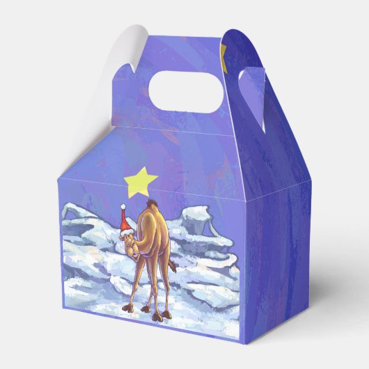 Camel Kerstmis Bedankdoosjes (Voorkant Zijde)