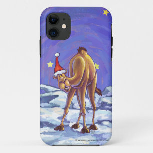Camel Kerstmis iPhone 11 Hoesje