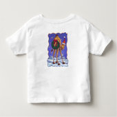 Camel Kerstmis Kinder Shirts (Achterkant)