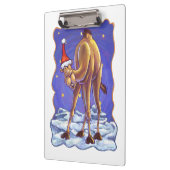 Camel Kerstmis Klembord (Links)