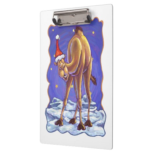 Camel Kerstmis Klembord (Links)