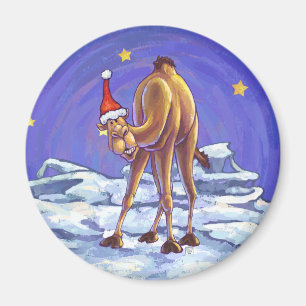 Camel Kerstmis Magneet