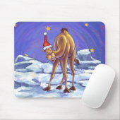 Camel Kerstmis Muismat (Met muis)
