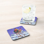 Camel Kerstmis Onderzetter (Rechterzijde)