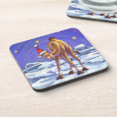 Camel Kerstmis Onderzetter (Linkerzijde)